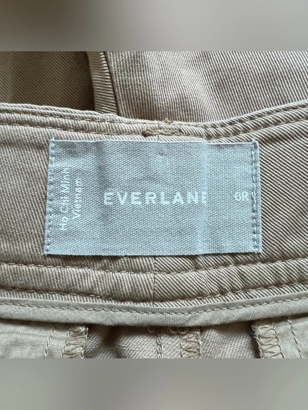 Everlane High Rise Wide Leg Pants Preppy Minimalist Office‎ Capsule Travel Sz 6R